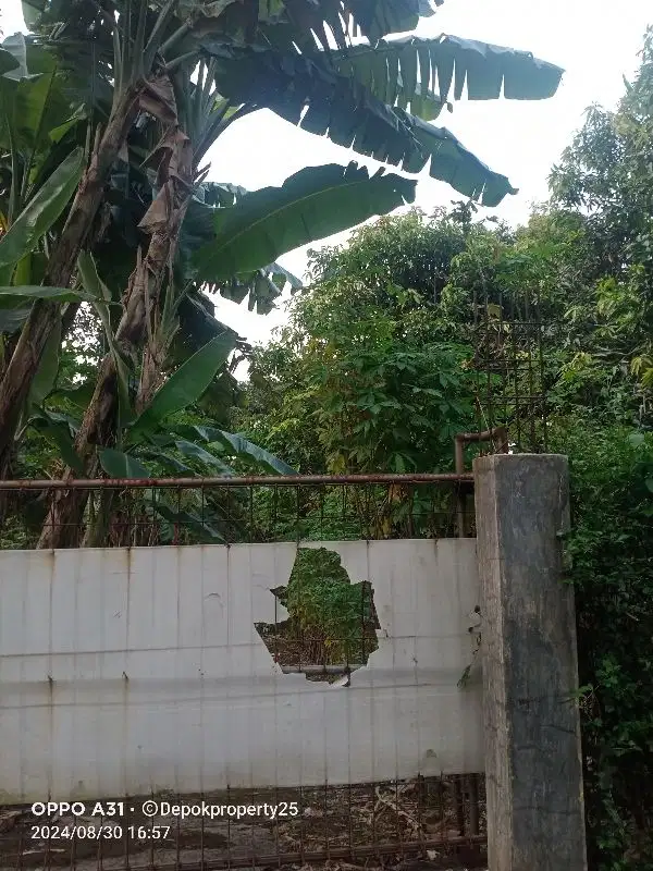 Dijual  Cepat Lahan Dekat Toll Kukusan Tanah Baru  Depok
