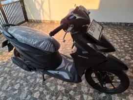Km 1,100 keyless, honda beat deluxe CBS iss 2024 bln 7 pajak panjang.