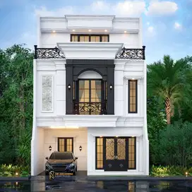 Jual Rumah Classic Modern Plus RoofTop Di Kavling DKI Jagakarsa
