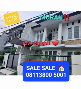 BU‼️JUAL MURAH‼️RUMAH MULYOSARI dekat CENTRAL P