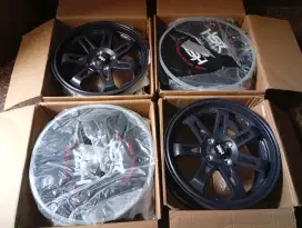 Velg HSR R16 Daimon Mobilio,Freed,Jazz,Vios,Yaris,Datsun,March,calya