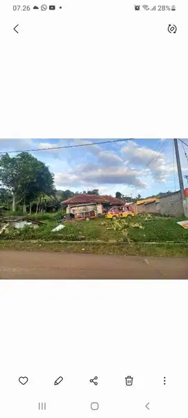 Tanah dan bangunan 905m2. 5menit dari WAHOO &  IKEA Kota Baru n