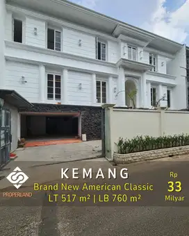 BRAND NEW HOUSE AMERICAN CLASSIC MODERN AT KEMANG