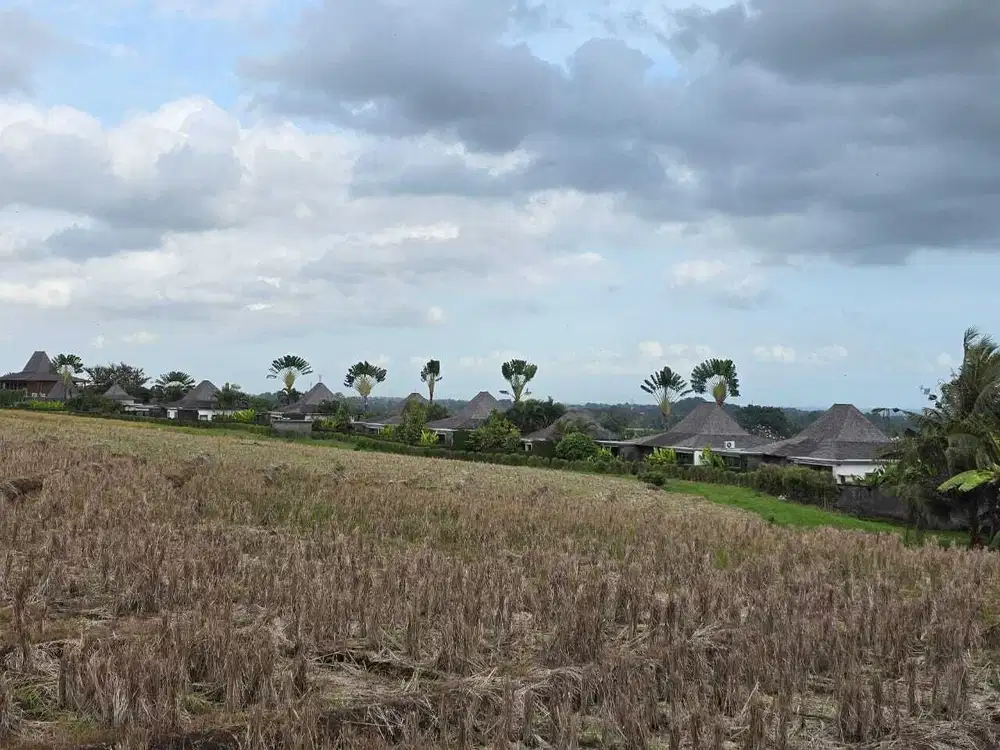 Dijual tanah kecil dekat villa comersil di bali