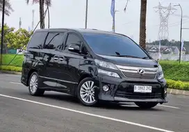 TDP 10jt Vellfire 2.4 ZG CBU Japan At Matic 2013 Mulus Km Low Siap Pke