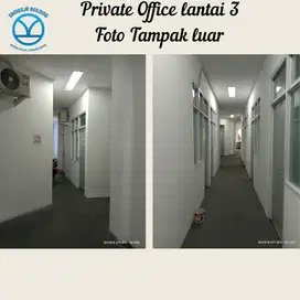 Disewakan Private Office  posisi Strategis Samboja Bulding Jatinegara
