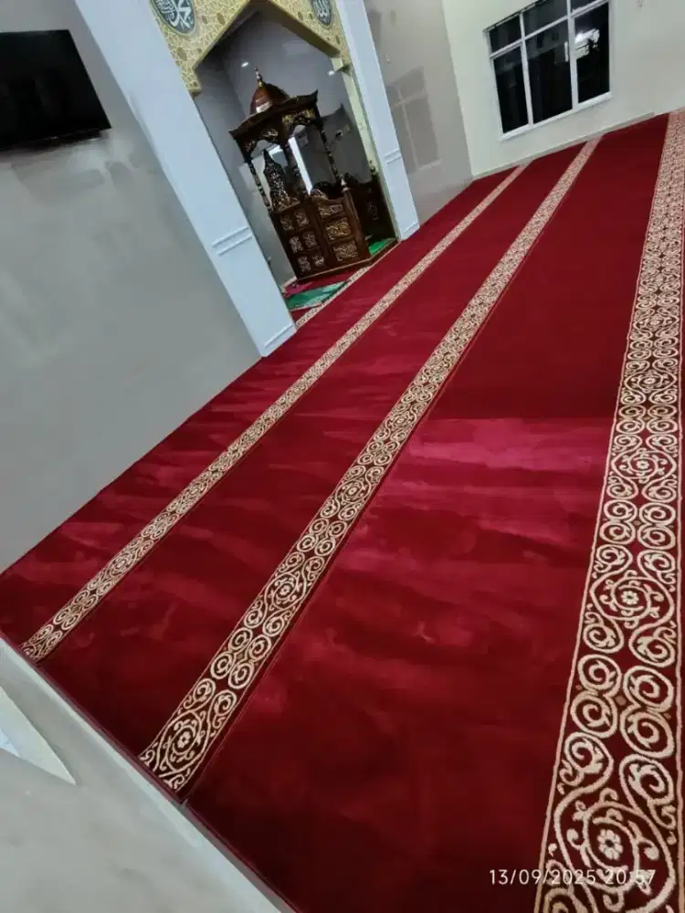 Karpet Masjid Kualitas premium Lokal