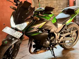 DIJUAL KAWASAKI Z250 HIJAU PAJAK HIDUP KM RENDAH