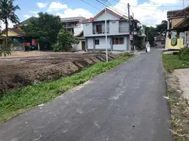 Barat Pasar Gentan Jakal km10 Kavling mangku aspal-SHMP