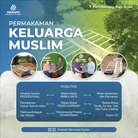 Kavling pemakaman keluarga muslim