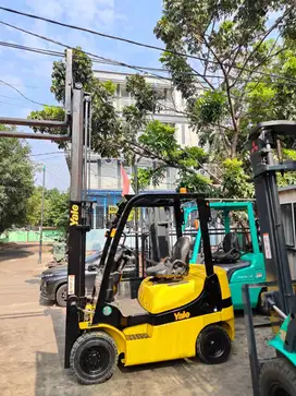 Forklift Yale 1,5 Ton,Matic,Tiang 3 Meter,Mesin Yanmar,Tahun 2018