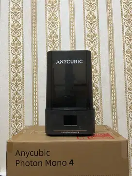 3d mesin resin anycubic, dan mesin wash &cure