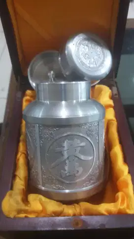 Pewter Tea/Coffee Container