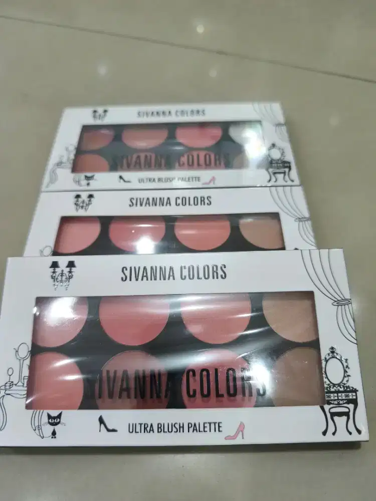 Sivanna colour ultra blush on pallete