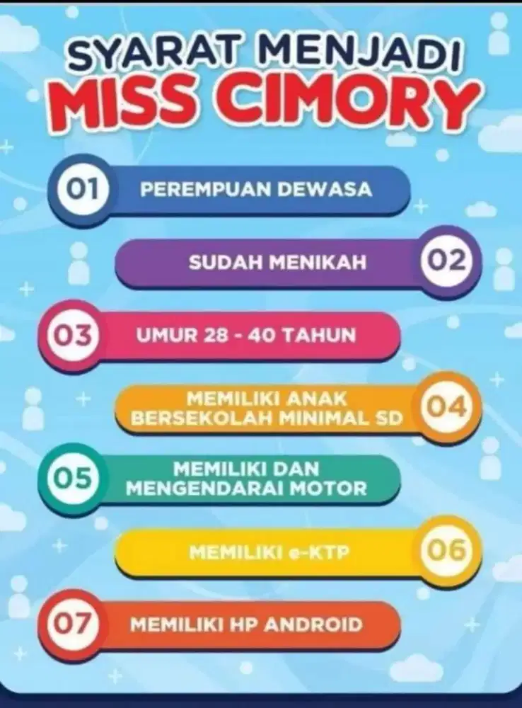 Lowongan kerja Miss Cimory