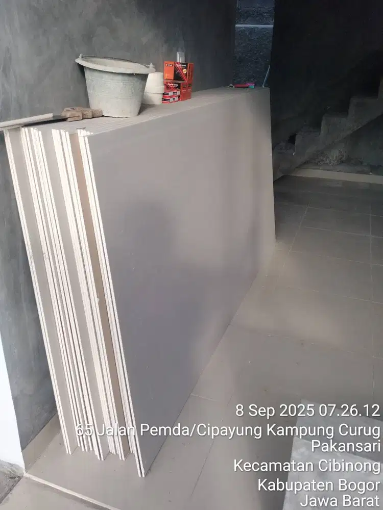 Matrial bangunan plafon gypsum murah siap pasang kapanpun dimana pun
