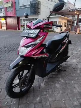 Beat eco 2017 pink magenta tahun 2017 CBS ISS mulus terawat