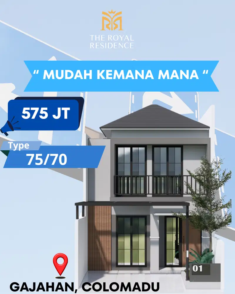 ( Colomadu ) Hunian Murah di Colomadu 2 Lantai