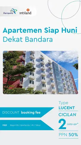 Apartemen tipe 1BR