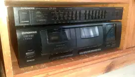 Pioneer Tape CT-W103 dan equalizer GR 333