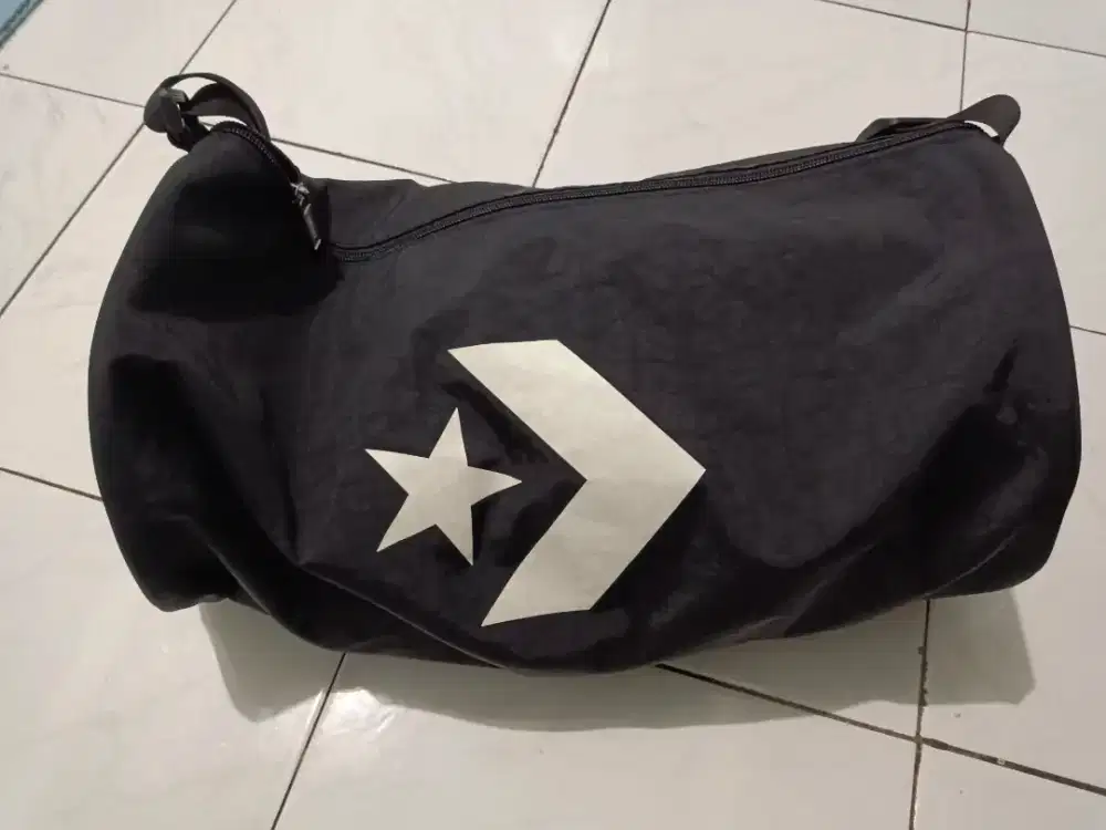 Converse rolling bags black