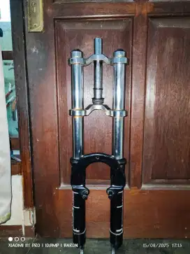 Fork sepeda gunung mtb double crown 26 vintage badak stachion od 38