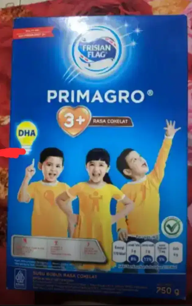Dijual susu formula primagrow 3+ 750g rasa cokelat