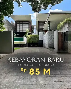 Rumah Mewah Ada Private Pool di Dharmawangsa Kebayoran Baru Jakarta