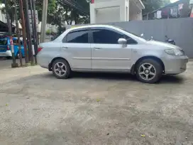 Honda city automatic 2006 silver Vteccepat