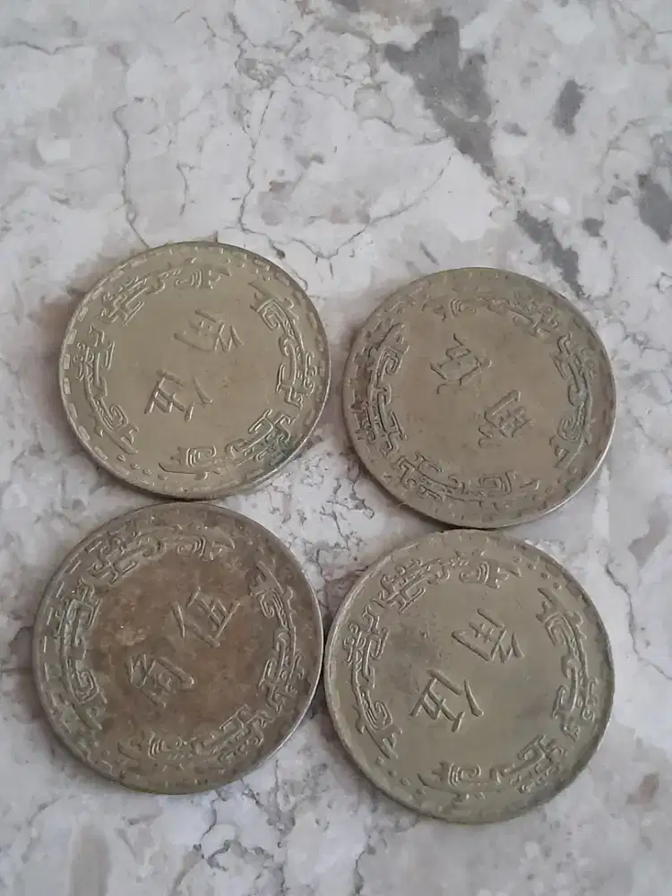 Koin mata uang Taiwan