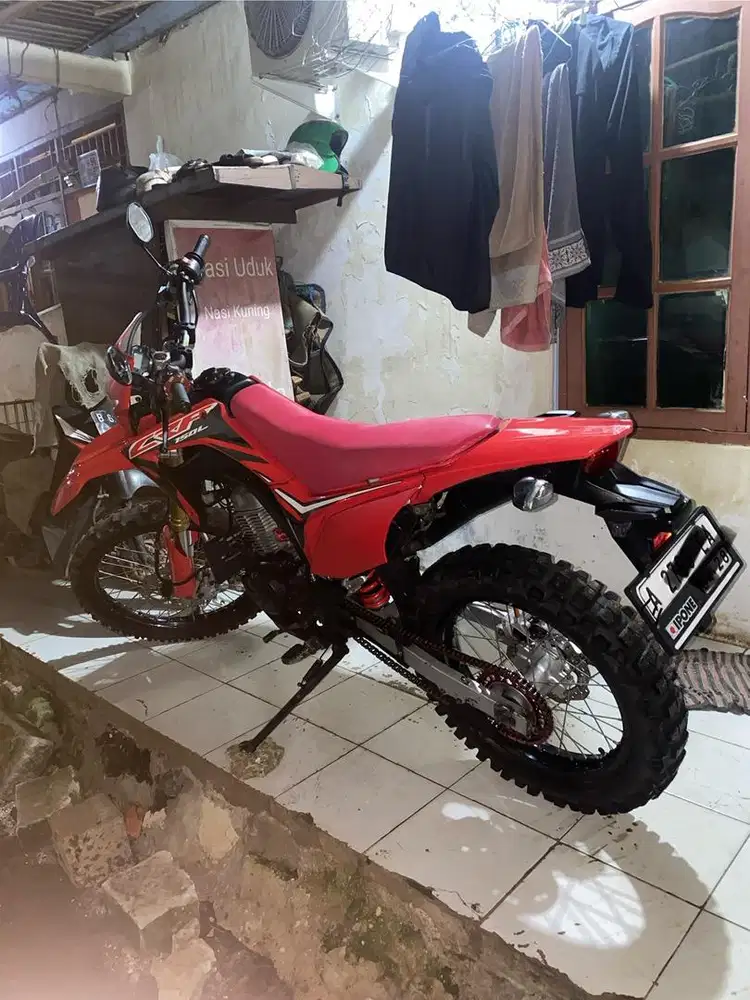 CRF150L jarang di pakai