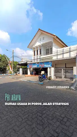 Rumah Usaha Strategis di PBI Araya Malang