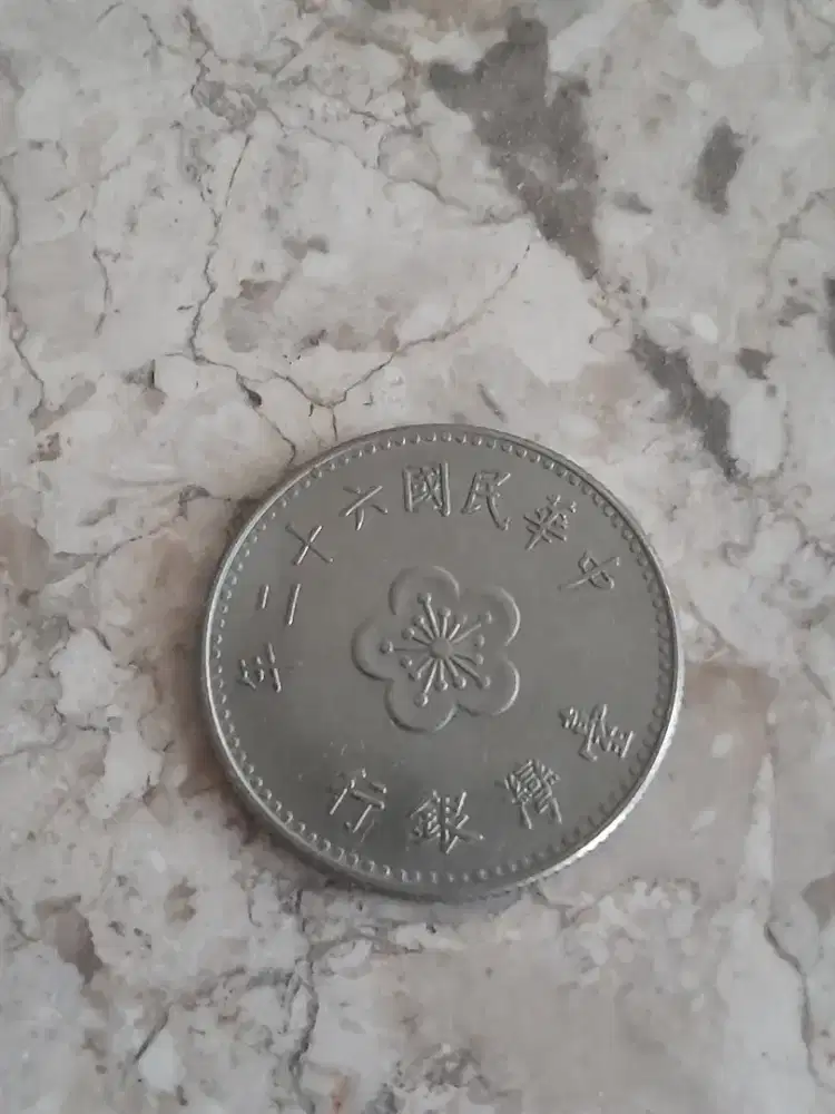 Koin mata uang Taiwan