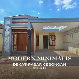 RUMAH MODERN MINIMALIST DI CEBONGAN MLATI
