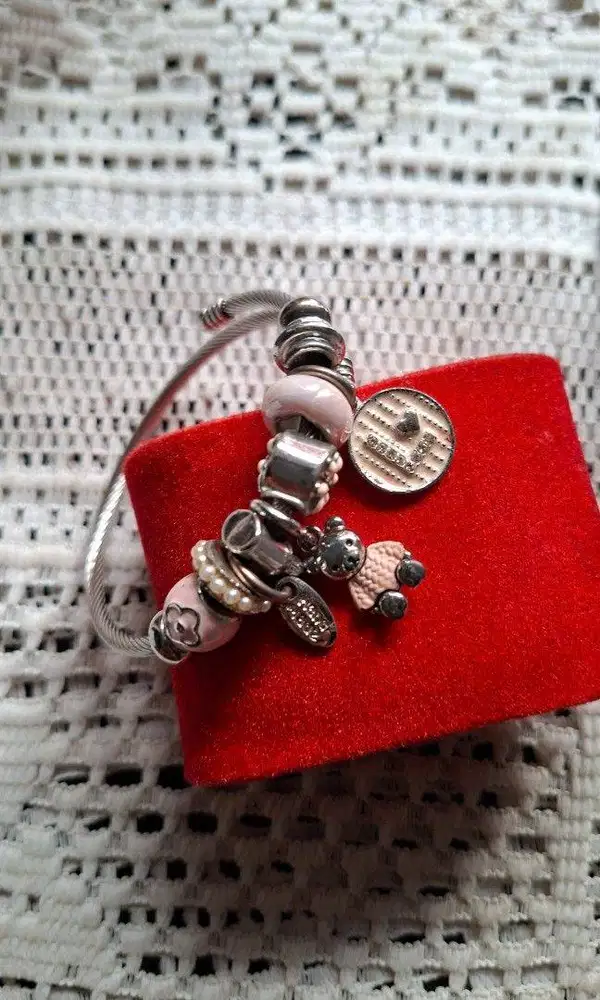bangle pinky bears accessoris