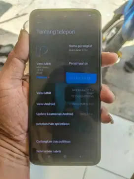 Xiaomi note 9 pro 8/128 fullset ada kardus