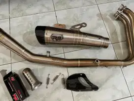 Knalpot Racing R9 New H2 Series untuk All New Ninja Fi 2018up