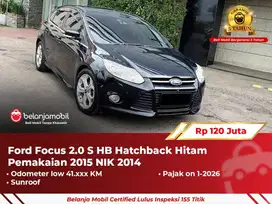 [ GARANSI 5TH ] Ford Focus 2.0 S HB Hatchback Sunroof Hitam 2014 2015