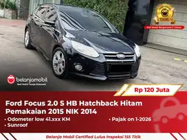 [ GARANSI 5TH ] Ford Focus 2.0 S HB Hatchback Sunroof Hitam 2014 2015
