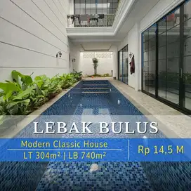 Rumah Baru Luxurious Modern Classic House Lebak Bulus