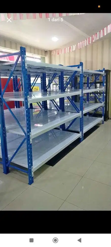 Rak medium dutty dan macem rak perlengkapan ushaa
