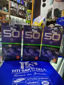 Infinix note 50 pro 8/256 cuci gudang stok terbatas segel pabrik
