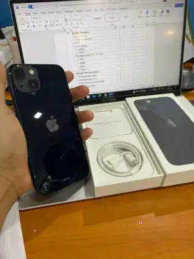 Iphone 13 128 GB Ibox Garansi On Second Like New