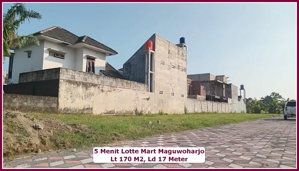 Tanah Murah Sleman Dekat Lotte Mart Maguwoharjo SHM Pekarangan