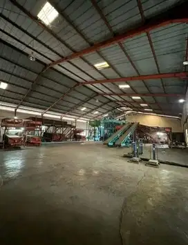 Dijual gudang siap pakai 1.5 ha di poros Pasuruan