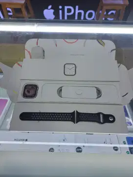 Apple Watch Series 7 45mm Starlight Ex Inter Mulus Fullset Nego