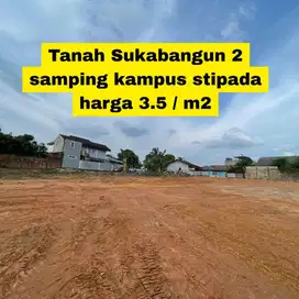 Jual tanah kavling sukabangun 2 samping kampus stipada palembang