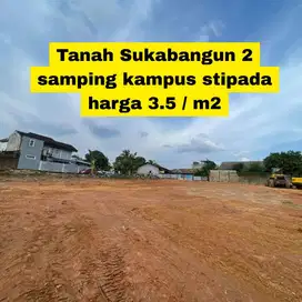 JUAL CEPAT TANAH SUKABANGUN 2 ,,SISA 3 KAVLING LAGI