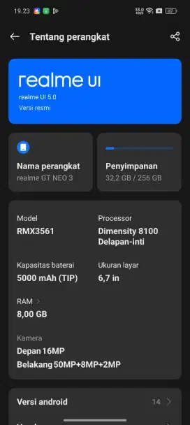 Realme gt Neo 3