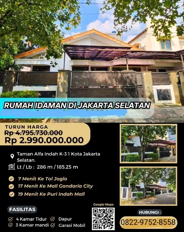 jual murah rumah melalui lelang negara